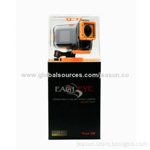 1,080P Waterproof Wearable Wide Angle Action Camera with 1.5-inch LCD, RF Bidirectional Remote